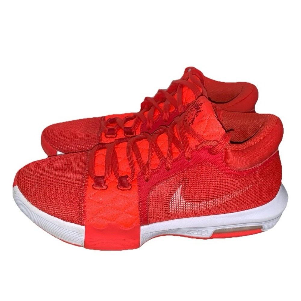 Nike Lebron Witness VIII 8 Crimson Red FB2239-600 Basketball Shoes Size 11.5